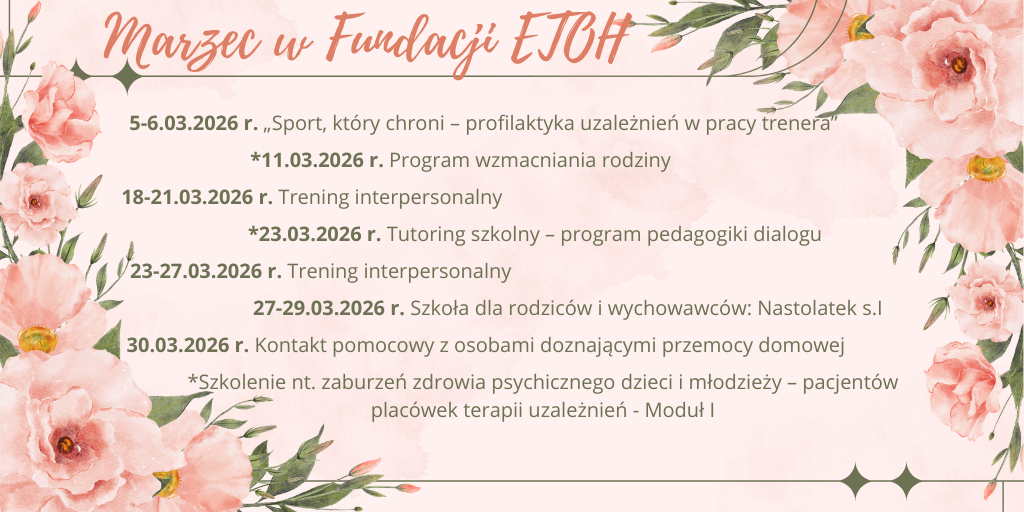 Marzec 2026 w Fundacji ETOH